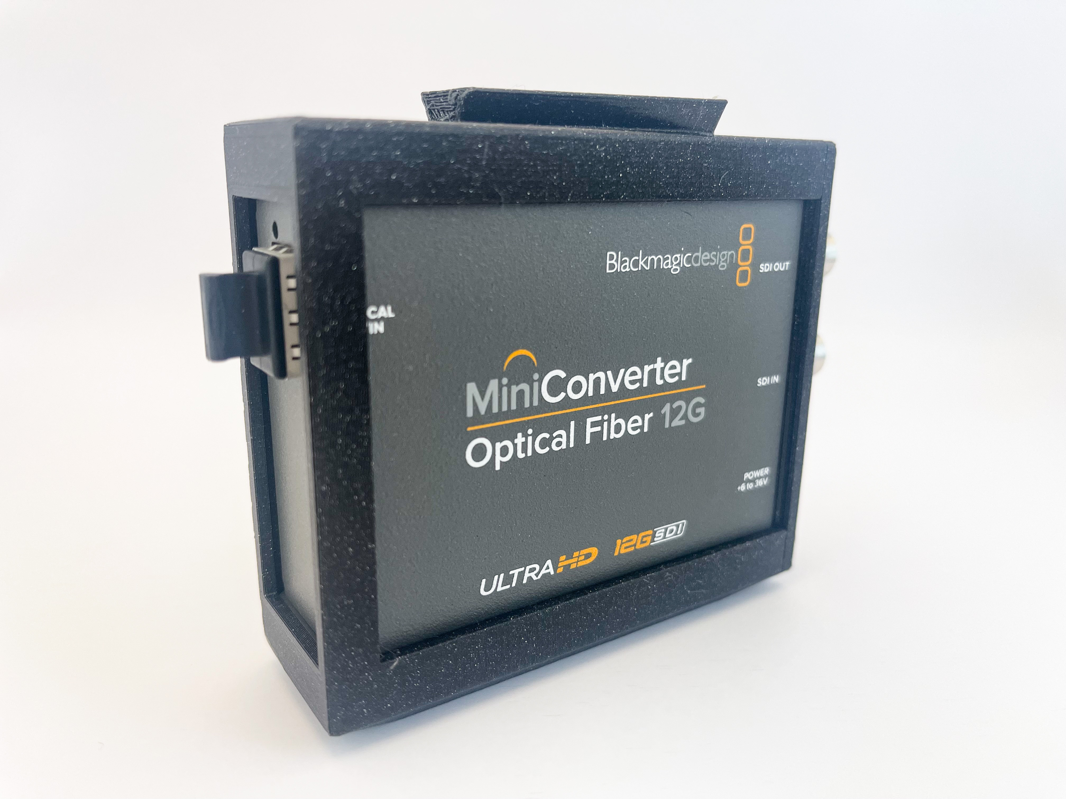 その他 BMD Mini Converter Optical Fiber 12G Blackmagic